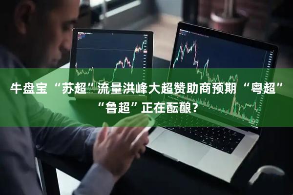 牛盘宝 “苏超”流量洪峰大超赞助商预期 “粤超”“鲁超”正在酝酿？