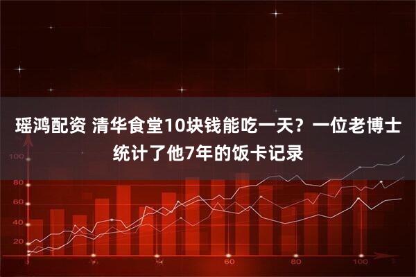 瑶鸿配资 清华食堂10块钱能吃一天？一位老博士统计了他7年的饭卡记录